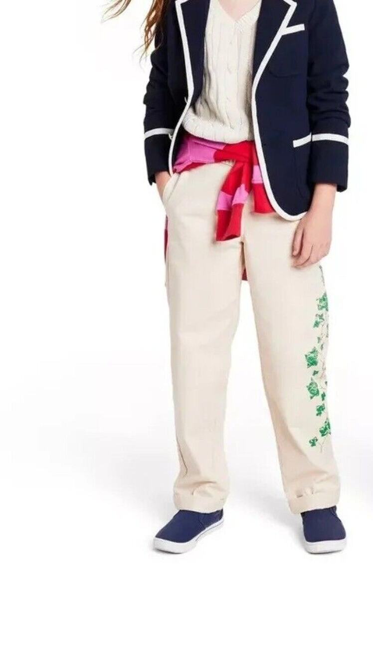 Rowing Blazer Kids Ivy Print Chino Pants Kids L (10/12) NWOT